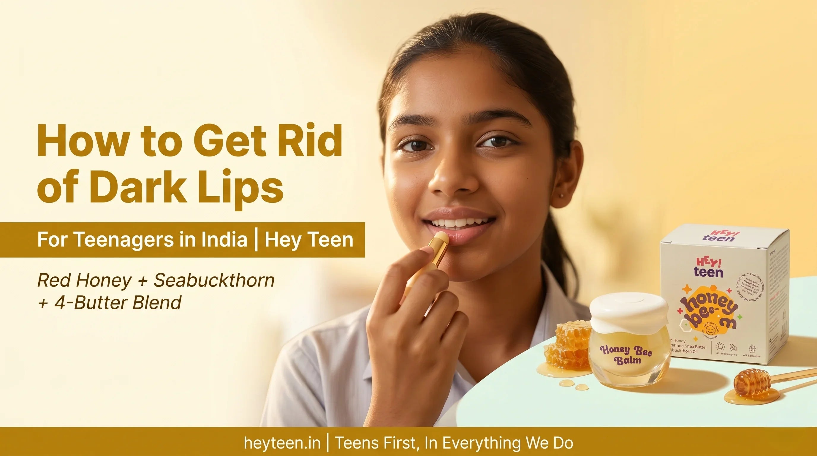 How to Get Rid of Dark Lips for Teenagers in India | The Real Answer