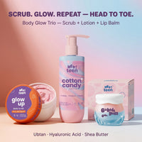 Body Glow Trio (Cotton Candy + Glow Up Scrub + Bubblegum Balm)