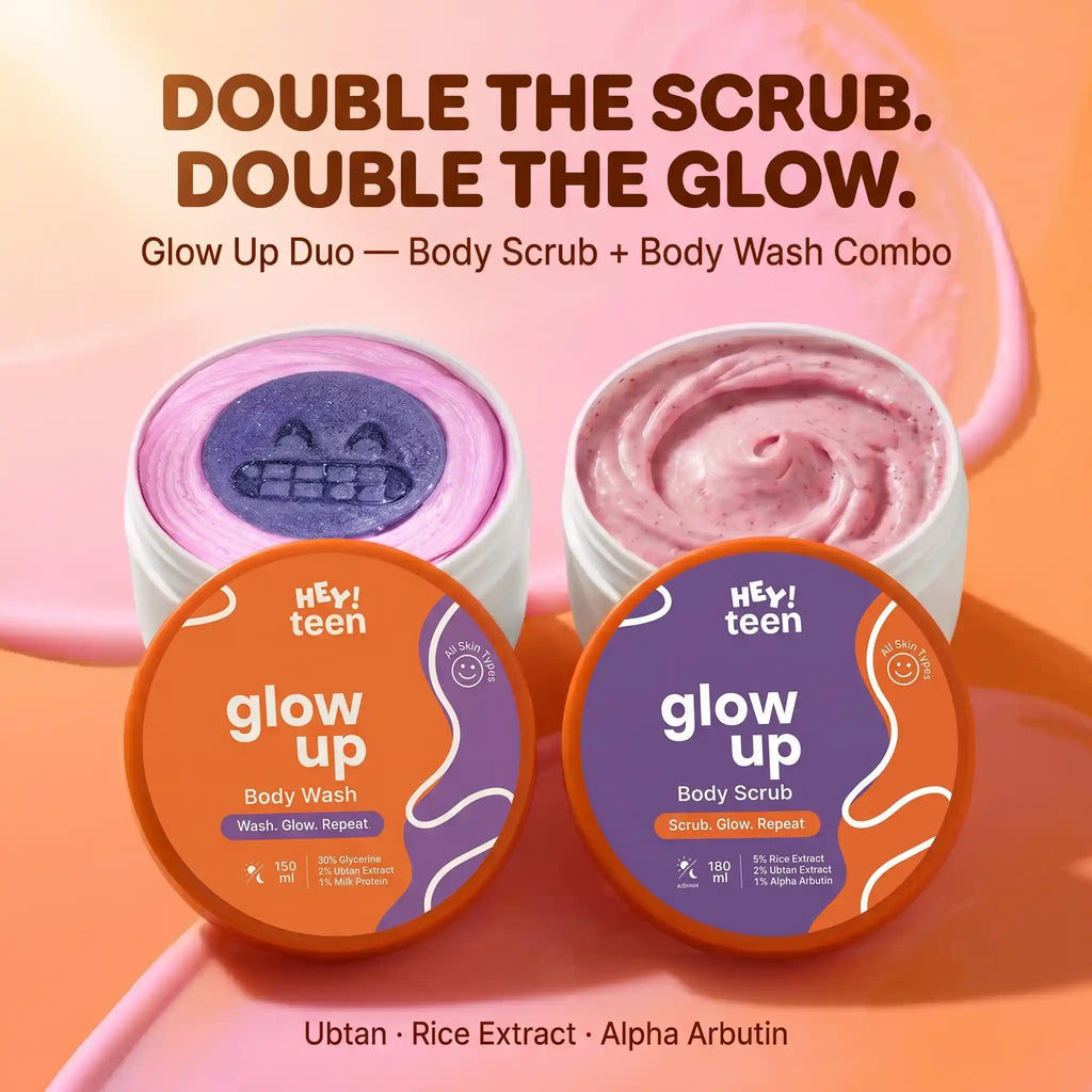 Glow Up Duo (Glow Up Scrub + Glow Up Body Wash)
