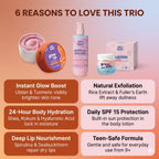 Body Glow Trio (Cotton Candy + Glow Up Scrub + Bubblegum Balm)