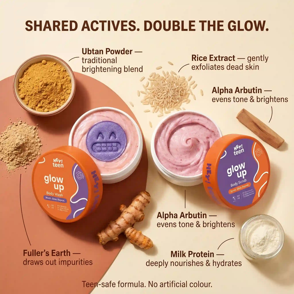Glow Up Duo (Glow Up Scrub + Glow Up Body Wash)