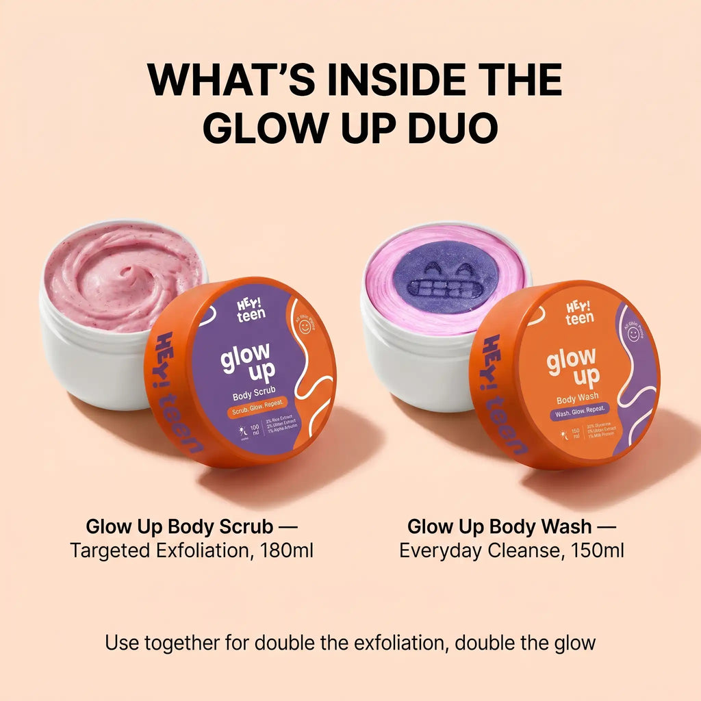 Glow Up Duo (Glow Up Scrub + Glow Up Body Wash)