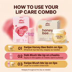 Lip Care Combo (Blush Me Up + Honey Bee Balm)
