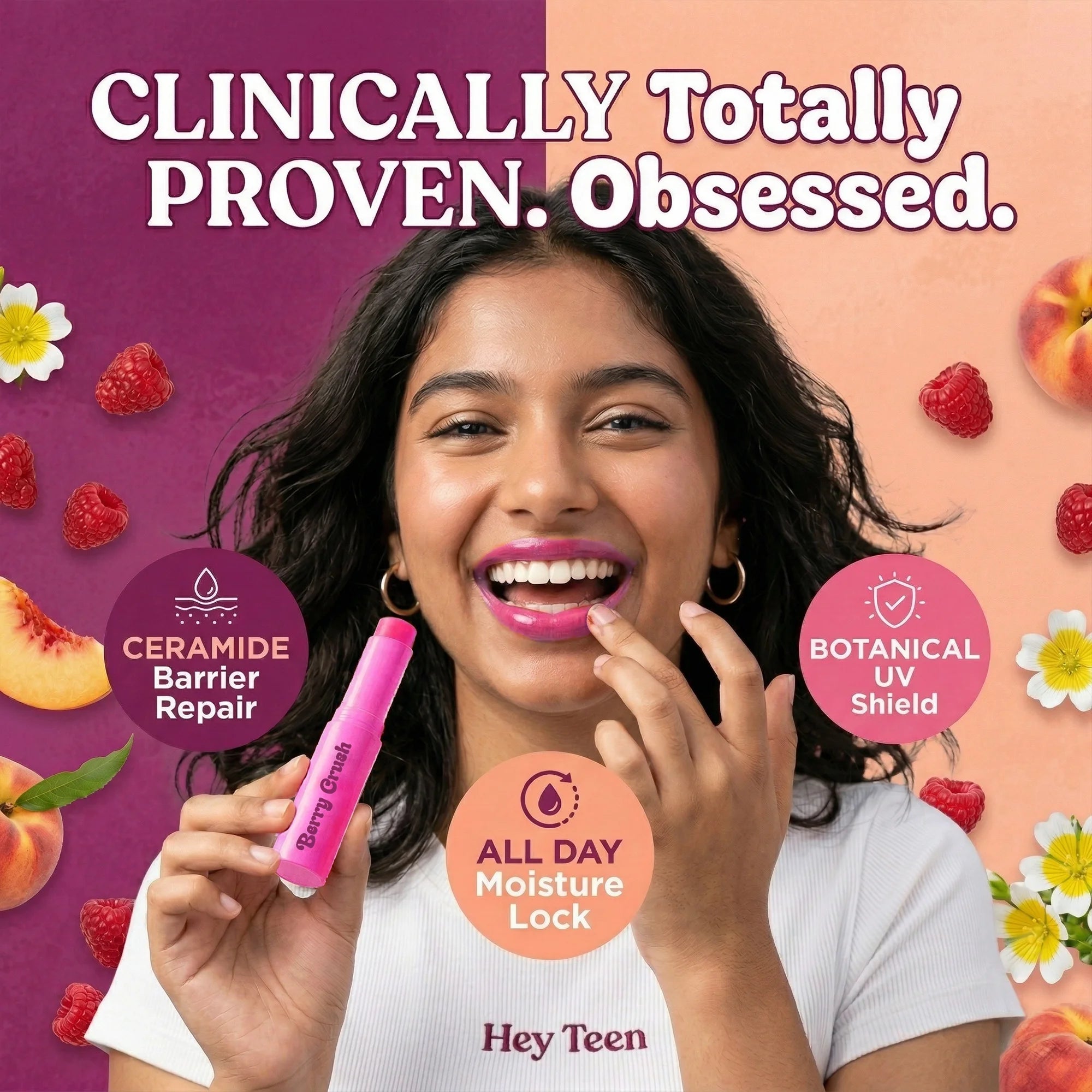 Berry Crush Tinted Lip Balm