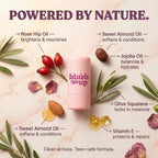 Blush Me Up lip tint swatch – Hey Teen natural rosy finish India