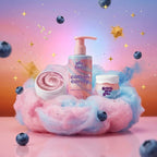 Body Glow Trio (Cotton Candy + Glow Up Scrub + Bubblegum Balm)