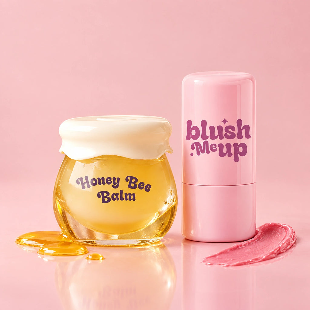 Lip Care Combo (Blush Me Up + Honey Bee Balm)
