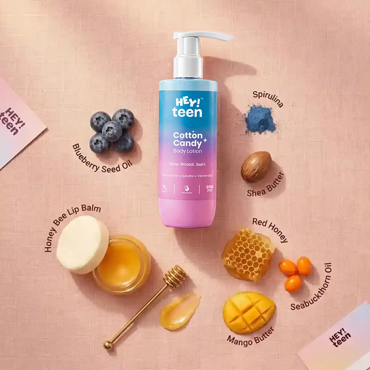 Soft & Sweet Set – Body Lotion + Lip Balm Combo for Teens India