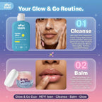 Glow & Go Duo (Hydra Glow Face Wash + Bubblegum Balm)