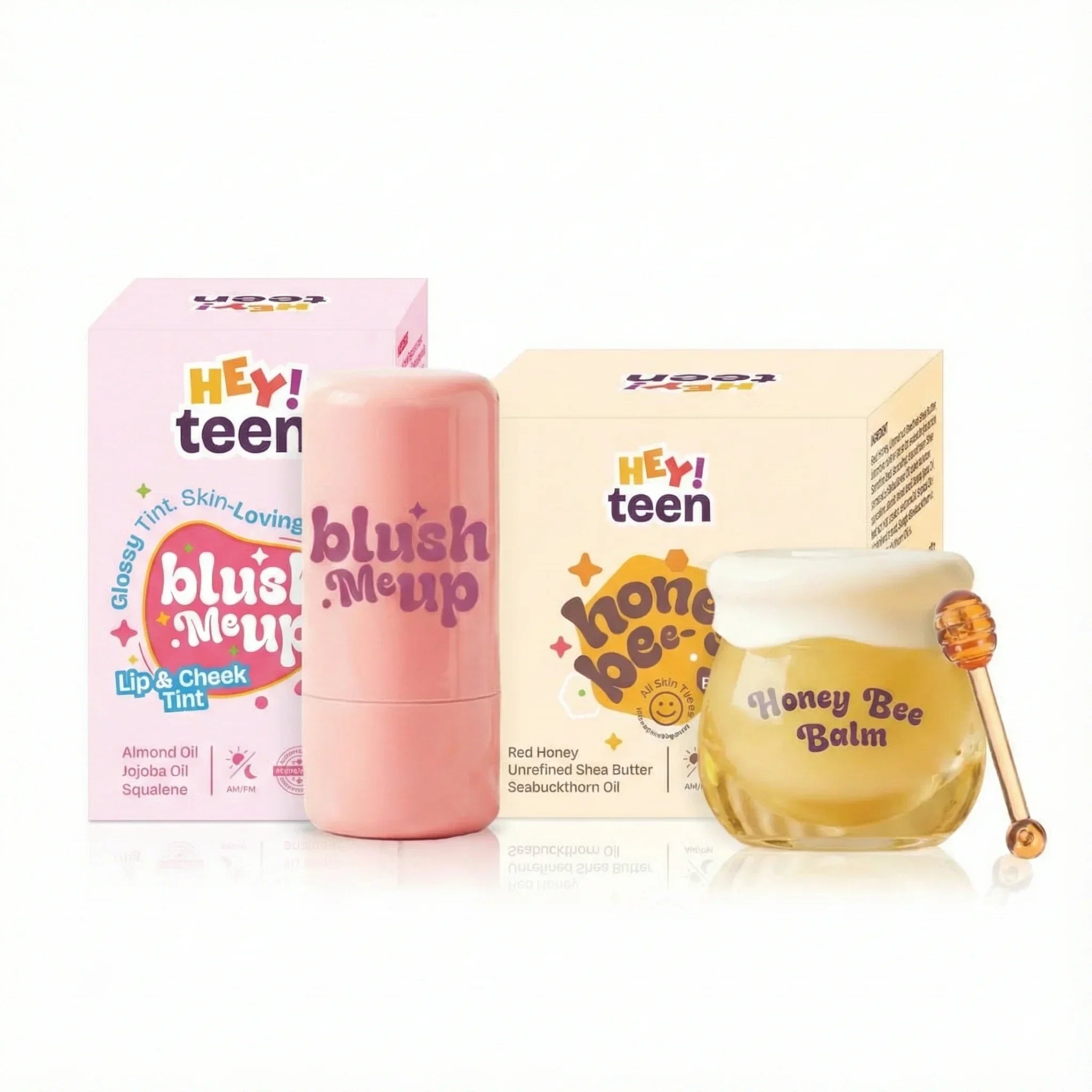 Lip Care Combo (Blush Me Up + Honey Bee Balm)