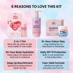 The Sweet Glow Kit (Blush Me Up + Cotton Candy + Bubblegum Bee Balm)