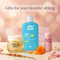 Rakhi Deluxe Gift Box (Hydra Glow Face Wash + Honey Bee Balm + Blush Me Up Tint + Star Patch)