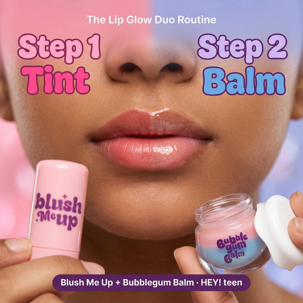 Lip Glow Duo (Blush Me Up+ Bubblegum Balm)