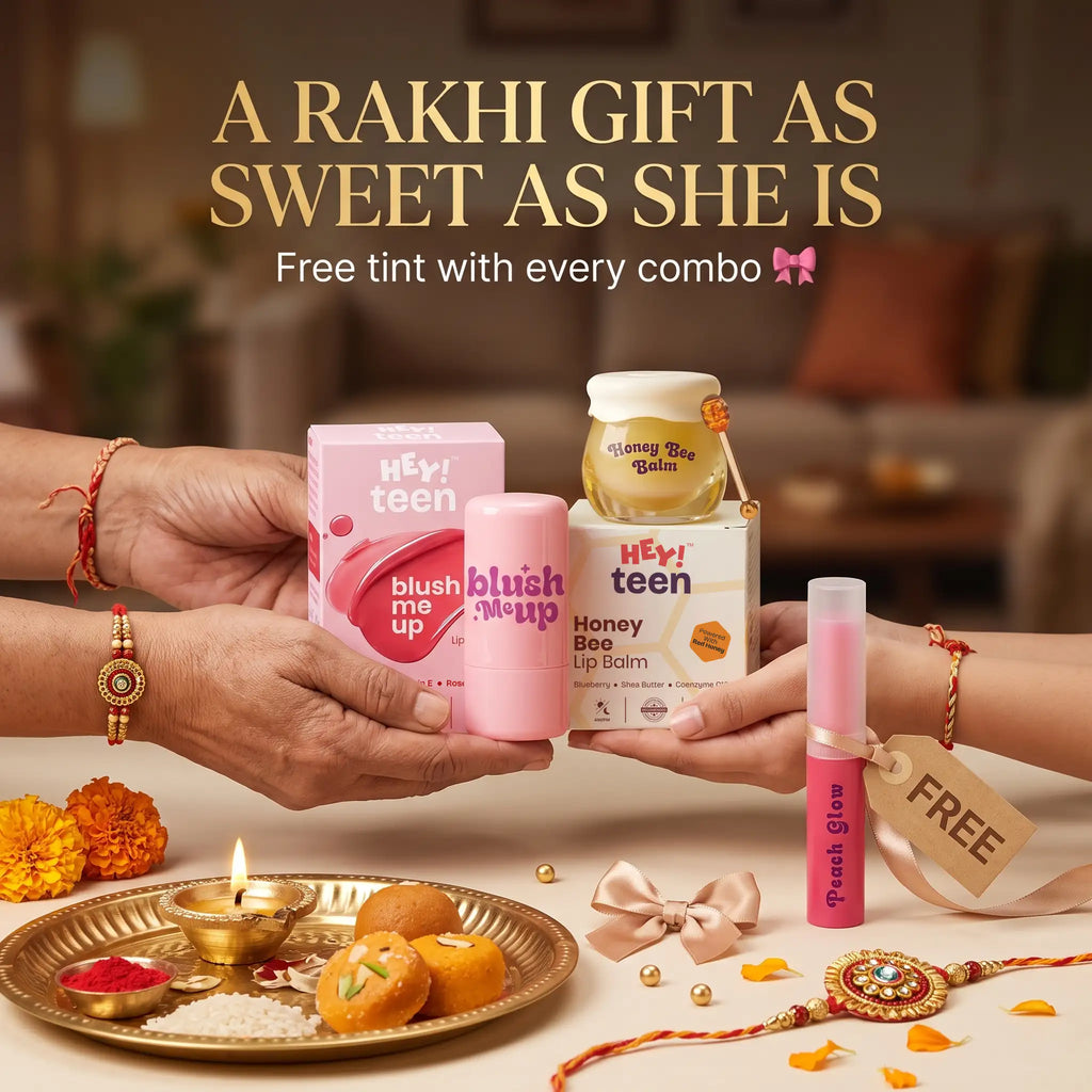 Rakhi Lip Care Combo (Blush Me Up + Honey Bee Balm)