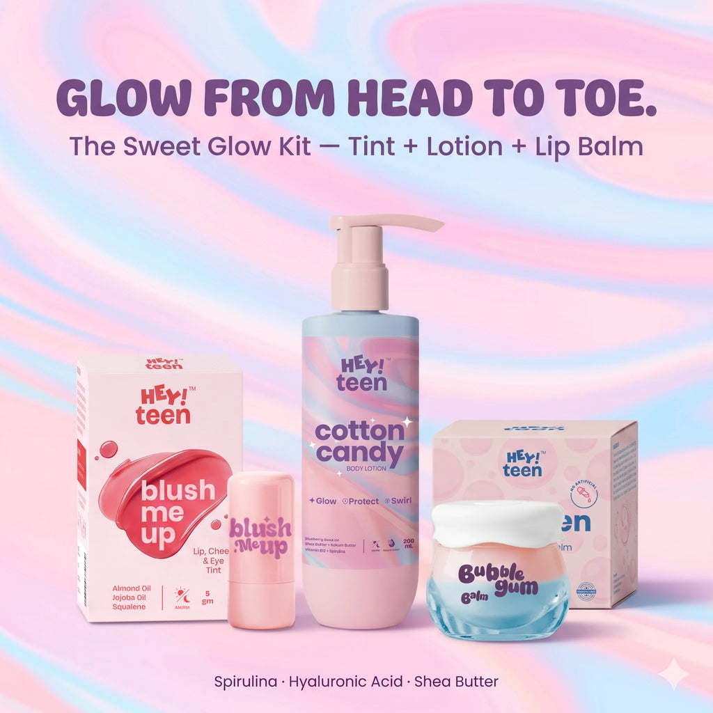 The Sweet Glow Kit (Blush Me Up + Cotton Candy + Bubblegum Bee Balm)
