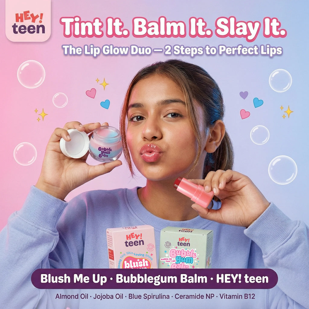 Lip Glow Duo (Blush Me Up+ Bubblegum Balm)