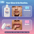 Glow & Go Duo (Hydra Glow Face Wash + Bubblegum Balm)
