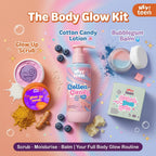 Body Glow Trio (Cotton Candy + Glow Up Scrub + Bubblegum Balm)