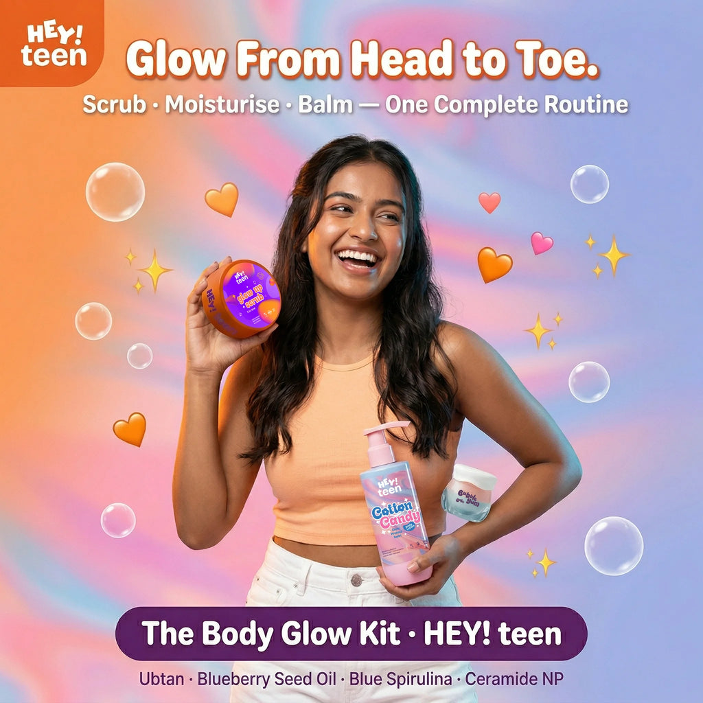 Body Glow Trio (Cotton Candy + Glow Up Scrub + Bubblegum Balm)