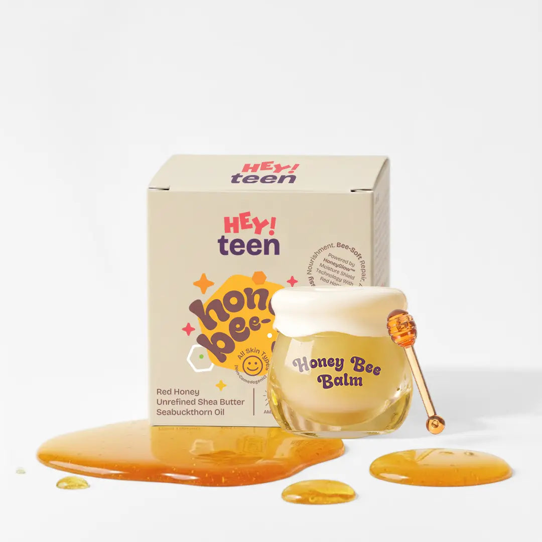 Hey Teen Honey Bee Lip Balm 8ml – best natural lip balm for teens India