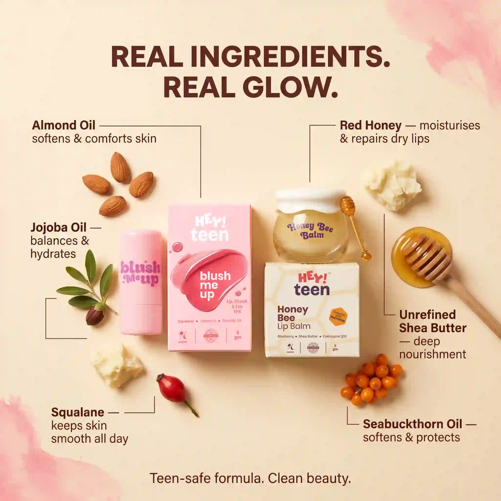 Rakhi Lip Care Combo (Blush Me Up + Honey Bee Balm)