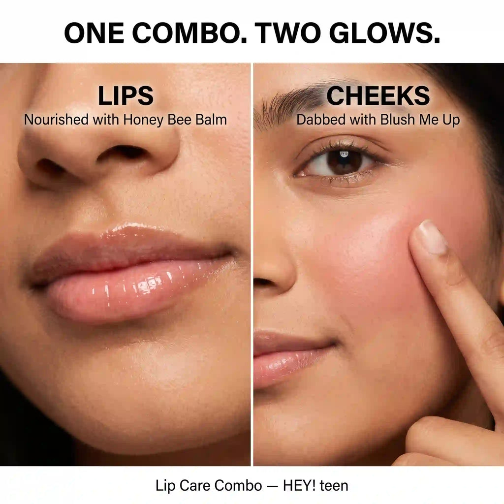 Rakhi Lip Care Combo (Blush Me Up + Honey Bee Balm)