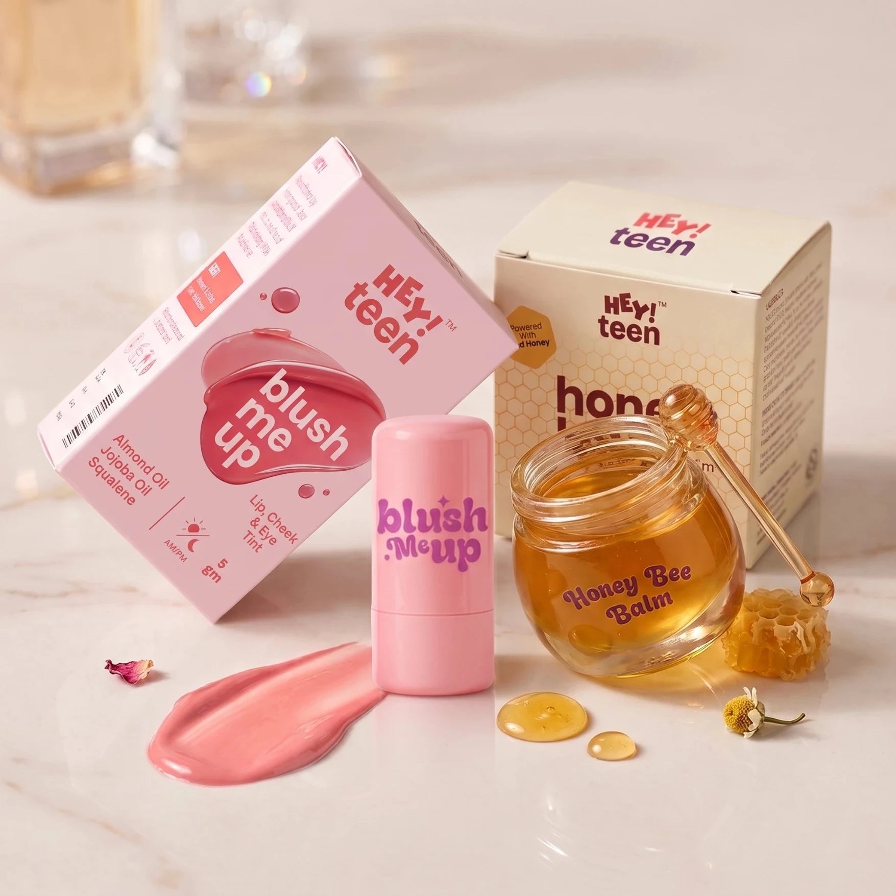 Lip Care Combo (Blush Me Up + Honey Bee Balm)