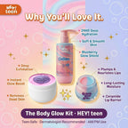 Body Glow Trio (Cotton Candy + Glow Up Scrub + Bubblegum Balm)