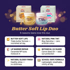 Butter Soft Lip Duo (Bubblegum Bee Balm + Honey Bee Lip Balm)