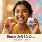Butter Soft Lip Duo (Bubblegum Bee Balm + Honey Bee Lip Balm)