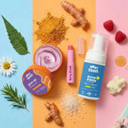 Clear Skin Combo (Acne Away Face Wash + Glow Up Whip Scrub + Peach Glow Tinted Lip Balm)