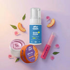 Clear Skin Combo (Acne Away Face Wash + Glow Up Whip Scrub + Peach Glow Tinted Lip Balm)
