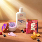Summer Glow Combo (Hydra Glow Face Wash + Glow Up Whip Scrub + Peach Glow Tinted Lip Balm)