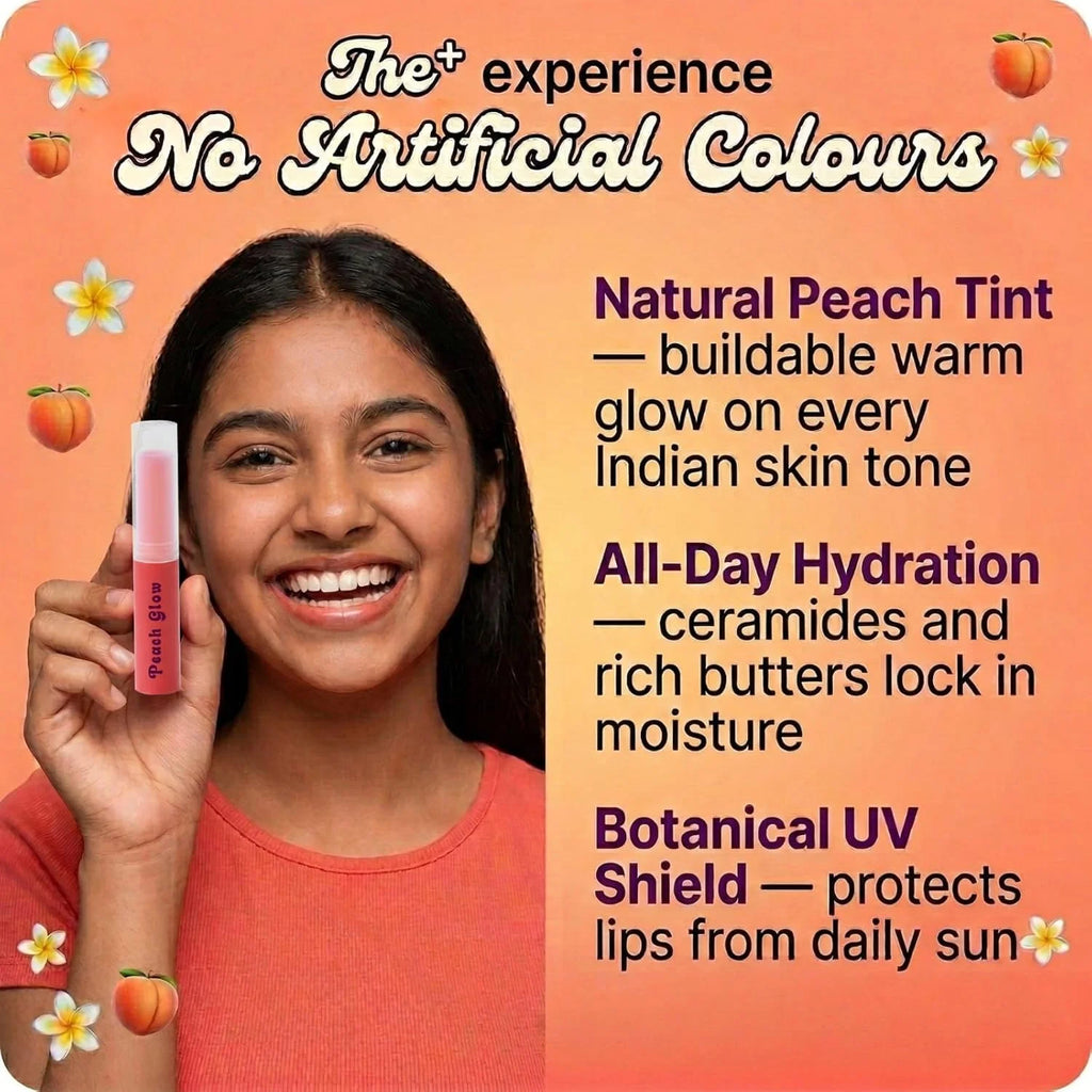 Peach Glow Tinted Lip Balm