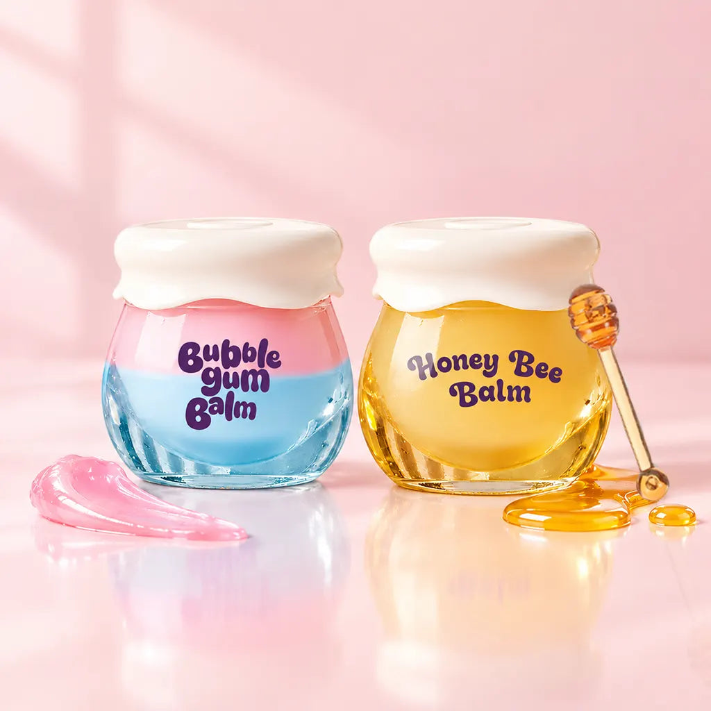 Butter Soft Lip Duo (Bubblegum Bee Balm + Honey Bee Lip Balm)