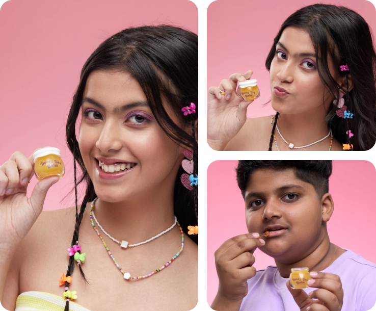 Lip Care Combo (Blush Me Up + Honey Bee Balm)