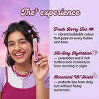 tinted lip balm berry crush